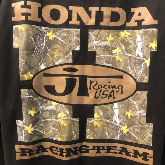 HONDA RACING TEAM- Black Hoodie - Picture 9 of 9